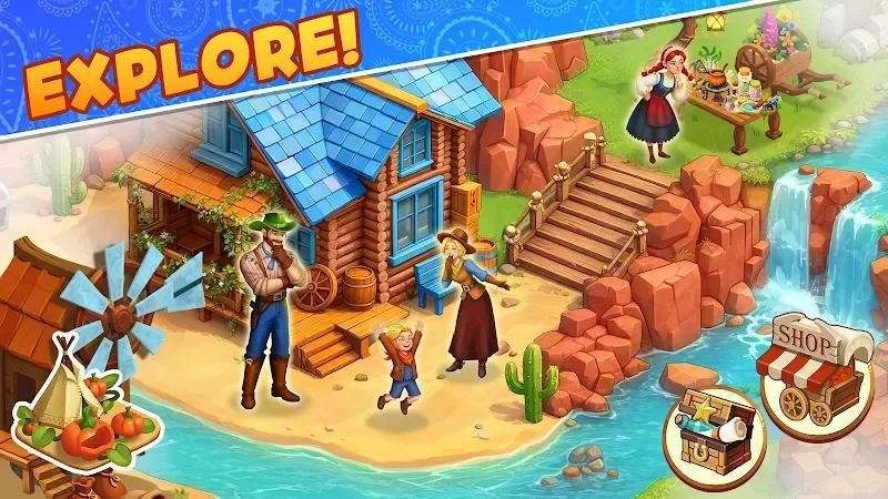 Westward Farm: Family Escape Screenshot 3