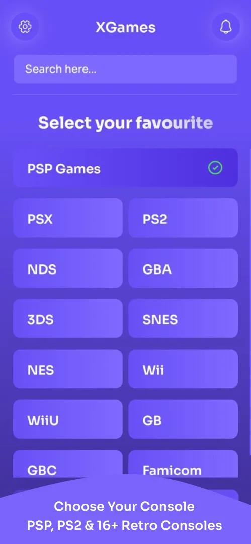 XGames – Play PSP, PS2 & More Screenshot 3
