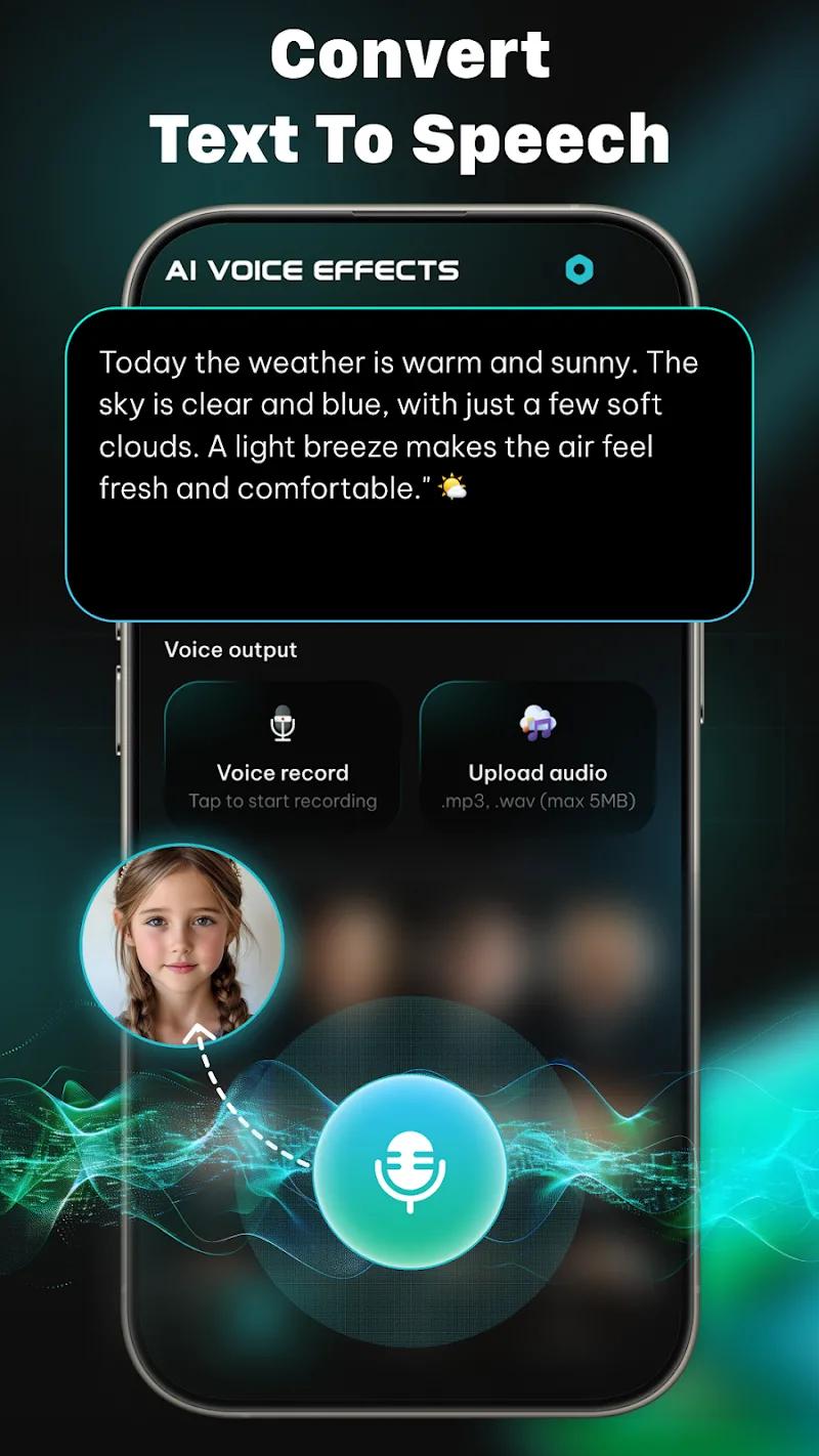 AI Voices - Text to Speech (AI Voice Changer & Generator) Screenshot 1