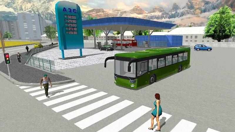 Bus Simulator 3D Big Cities Screenshot 1