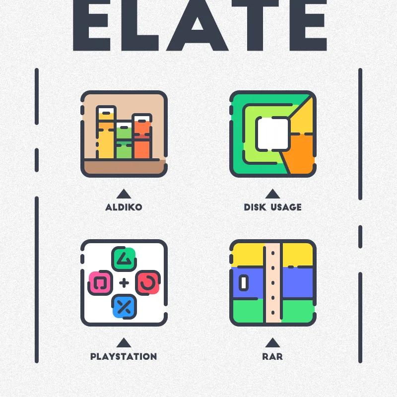 Elate Icon Pack Screenshot 2