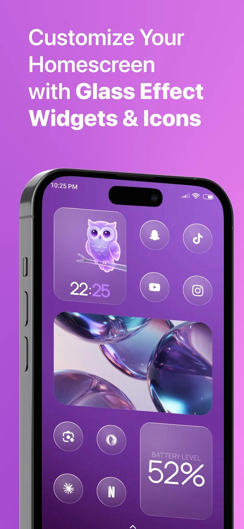 Glassy Widgets Screenshot 1