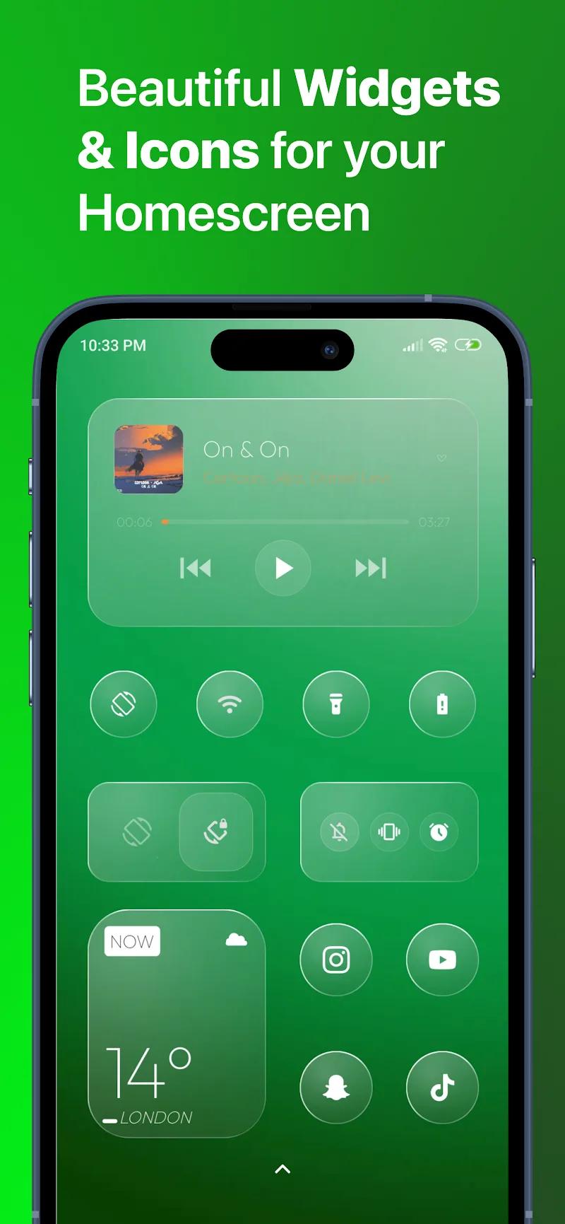 Glassy Widgets Screenshot 2