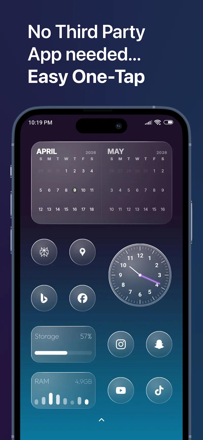Glassy Widgets Screenshot 3