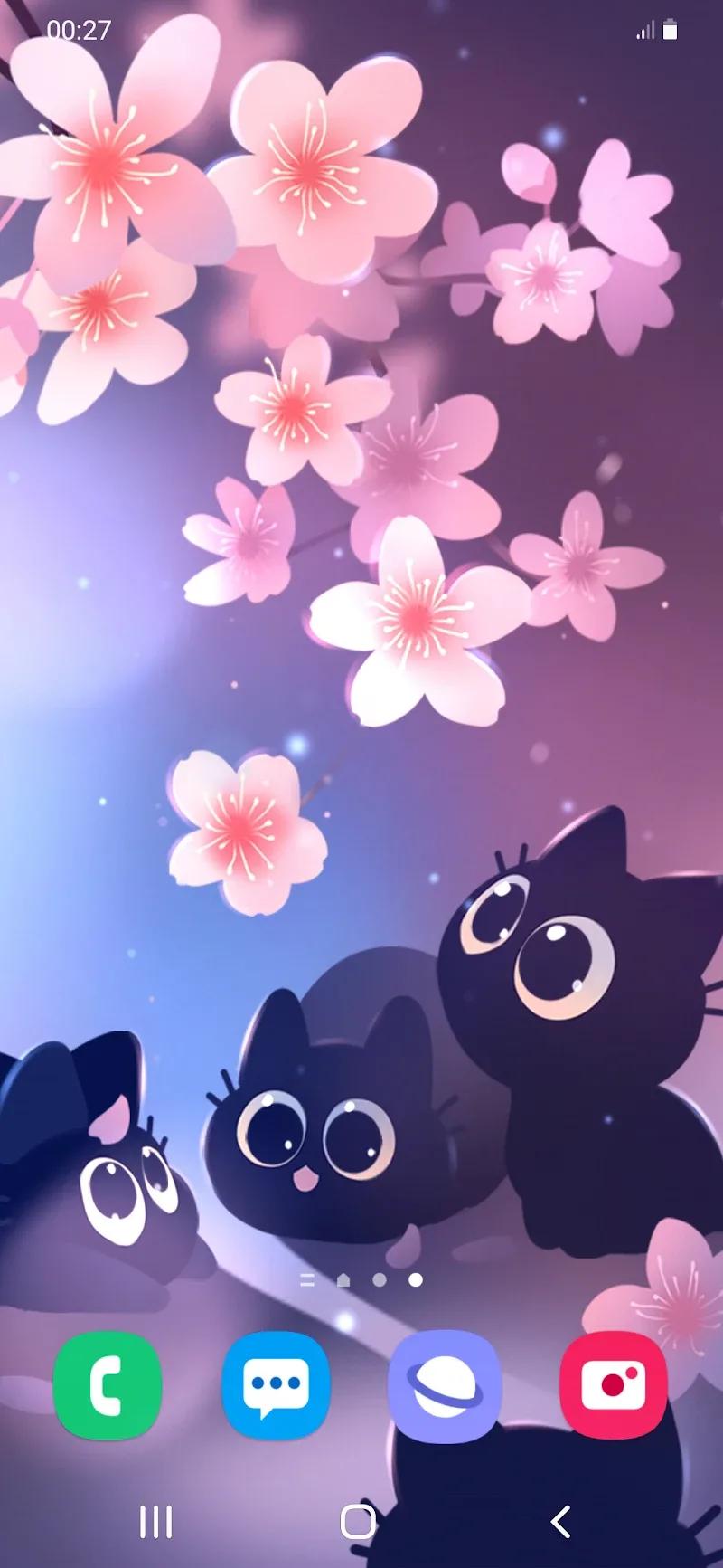 Hanami Live Wallpaper Screenshot 1