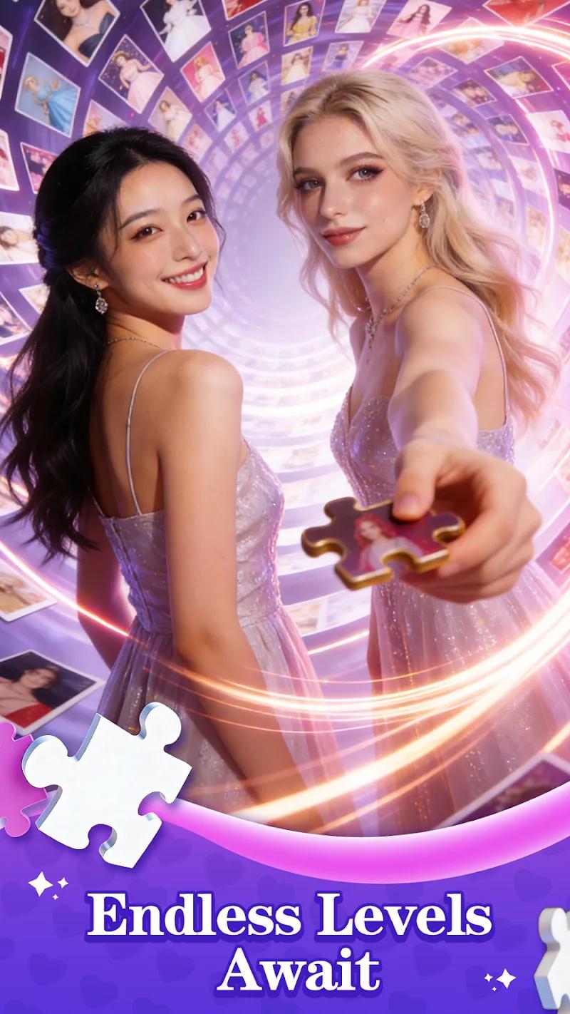 Heartstring Puzzle-Girl Jigsaw Screenshot 5