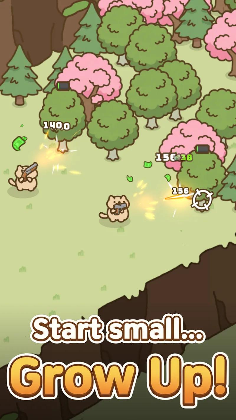 Idle Cat Gunner Screenshot 1