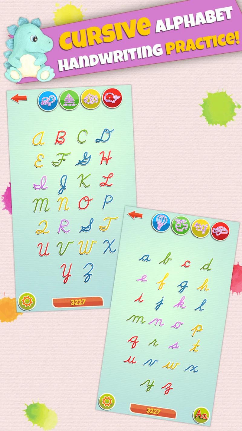 LetraKid Cursive: Kids Writing Screenshot 1