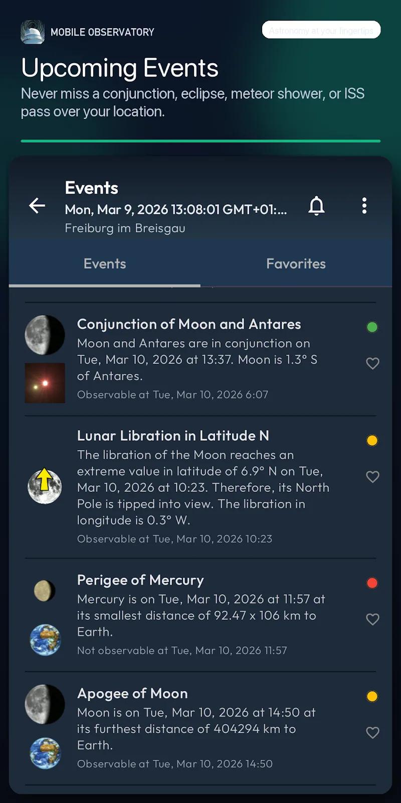 Mobile Observatory Pro Screenshot 3