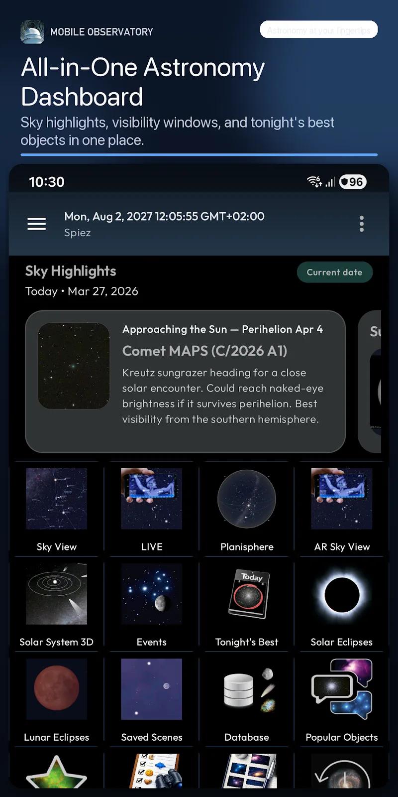 Mobile Observatory Pro Screenshot 5