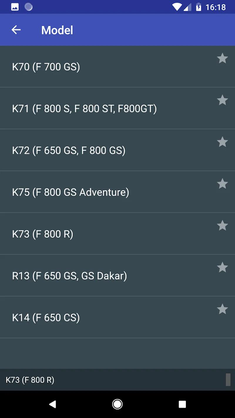 MotoScan for BMW Motorcycles Screenshot 2