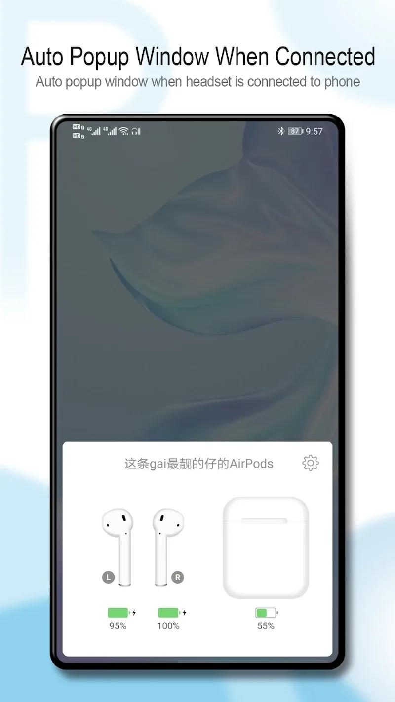 PodsBattery Screenshot 1