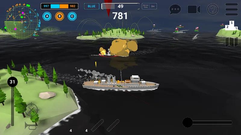 Ships of Glory: Warship Battle Screenshot 1