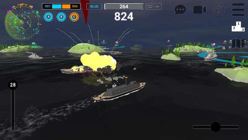 Ships of Glory: Warship Battle Screenshot 3