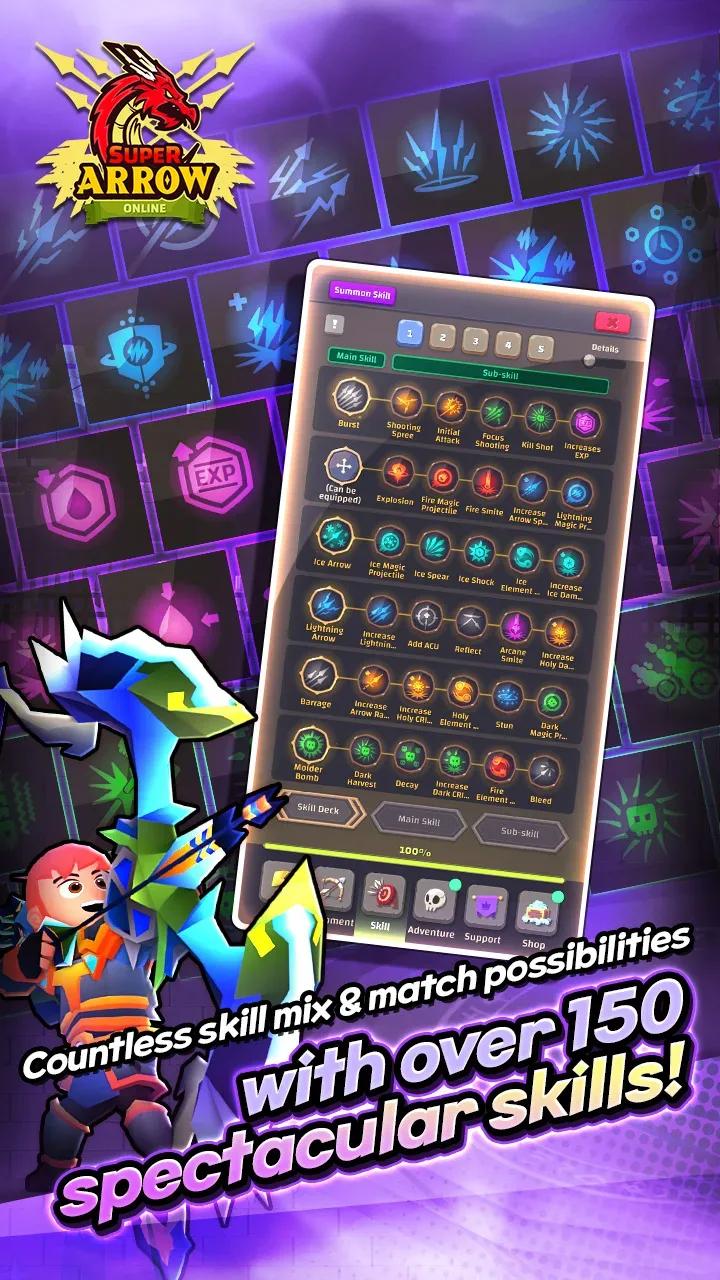 Super Arrow AFK: Skill Combos Screenshot 4