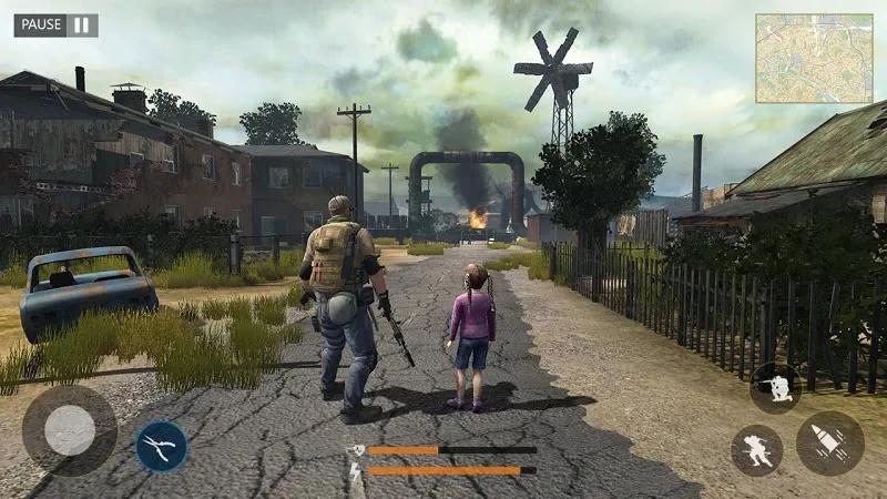 Zombie Survival Offline Game Screenshot 1