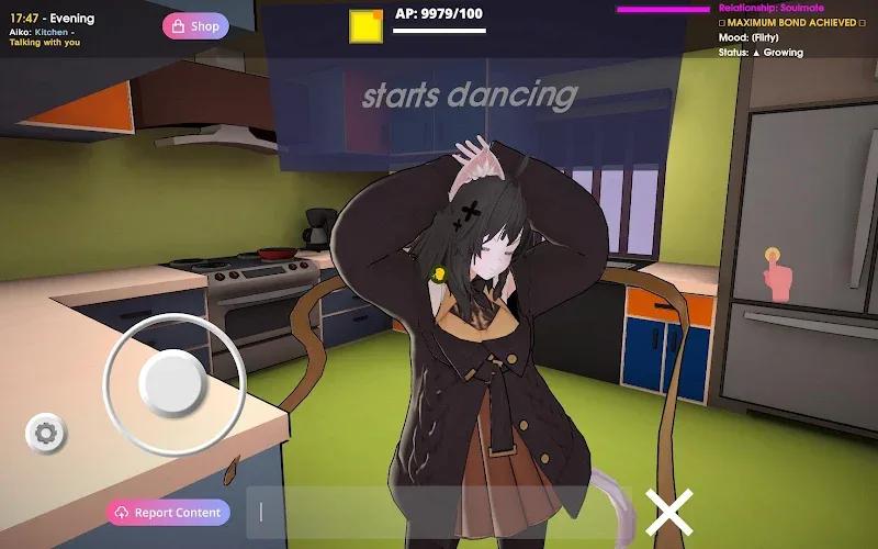 AIKO: AI Girlfriend 3D Game Screenshot 3
