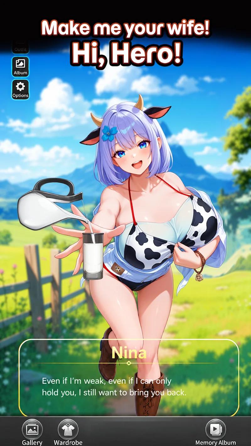 Anime Girlfriend Isekai Harem Screenshot 3