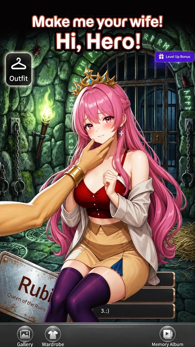 Anime Girlfriend Isekai Harem Screenshot 4