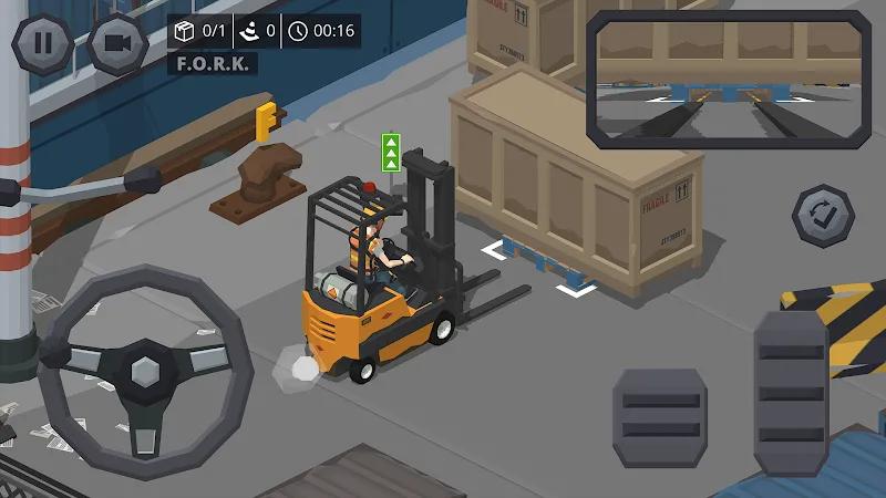 Forklift Rush Simulator Screenshot 1