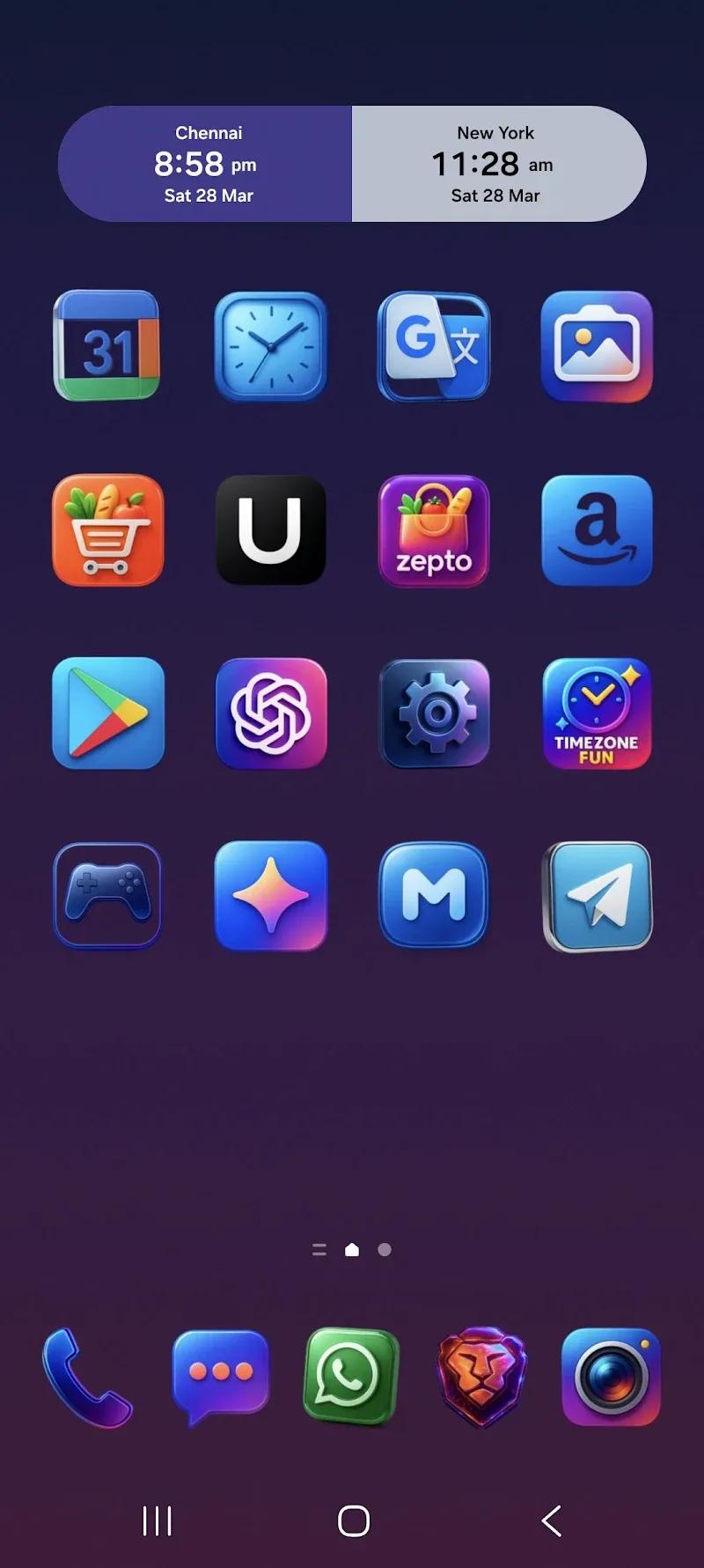 Glossy Glow Icon Pack Screenshot 2