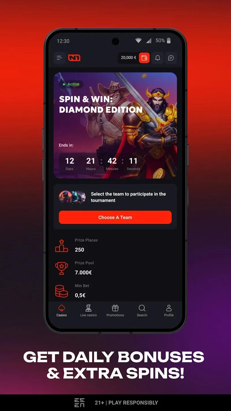 N1 Casino Screenshot 3