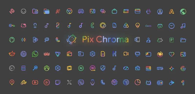 PixChroma Icons and Widgets Screenshot 1