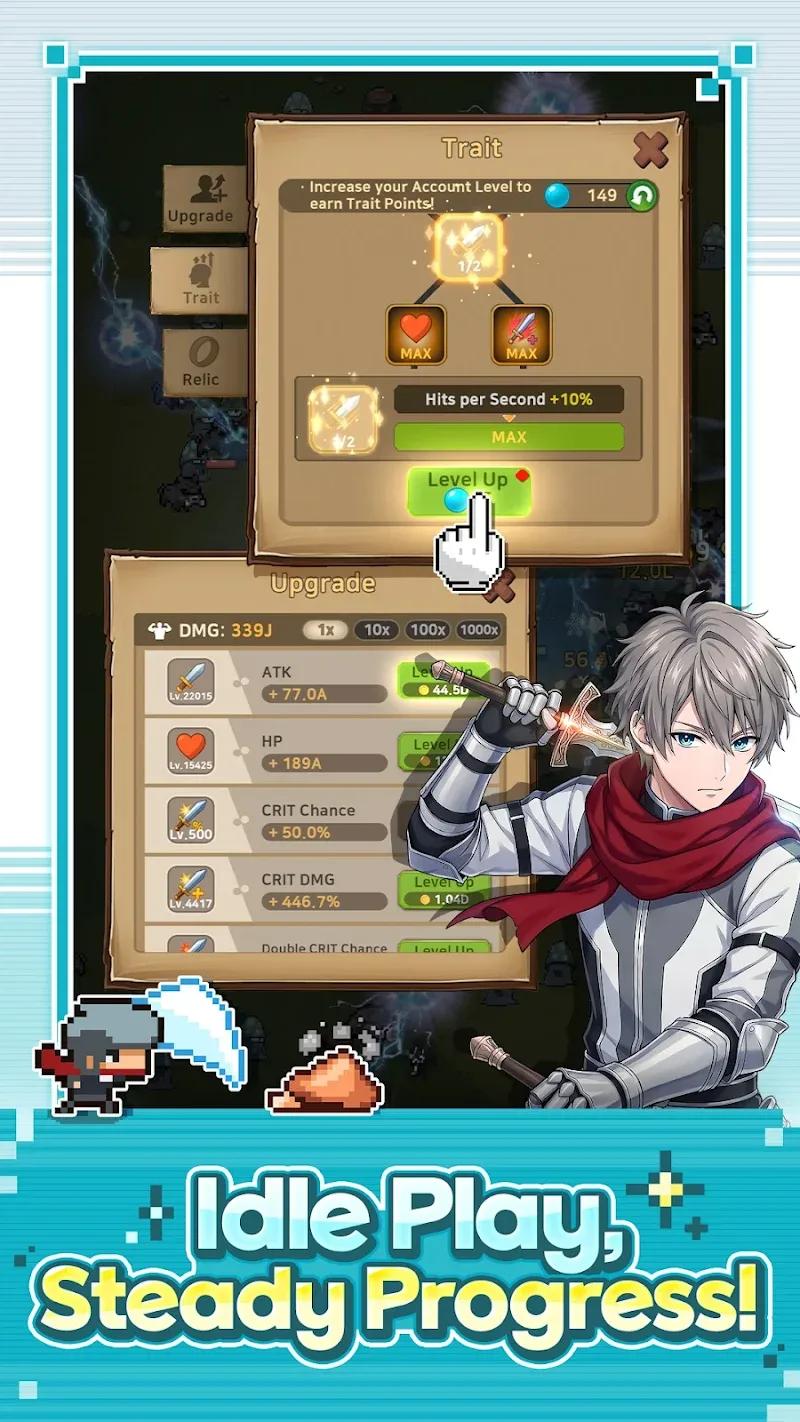 Pixel Guardians: Idle RPG Screenshot 5