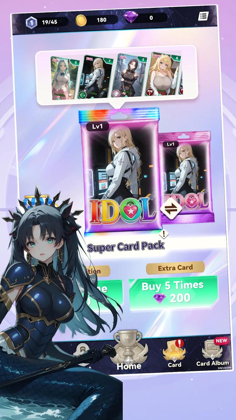 Stellar Deck: Maidens of Fate Screenshot 1