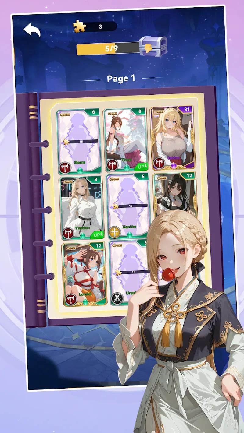 Stellar Deck: Maidens of Fate Screenshot 3