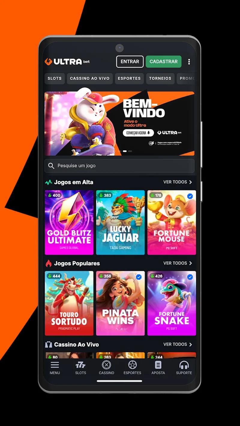 ULTRA bet Screenshot 1