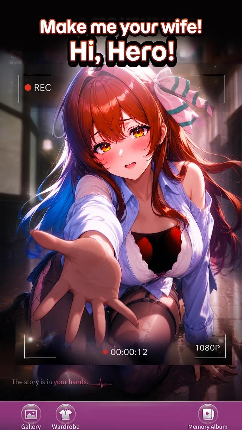Waifu Harem Anime Girlfriend Screenshot 5