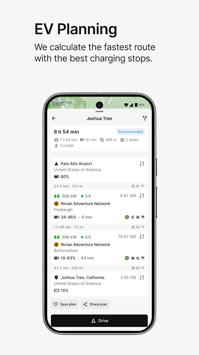 A Better Routeplanner (ABRP) Screenshot 2