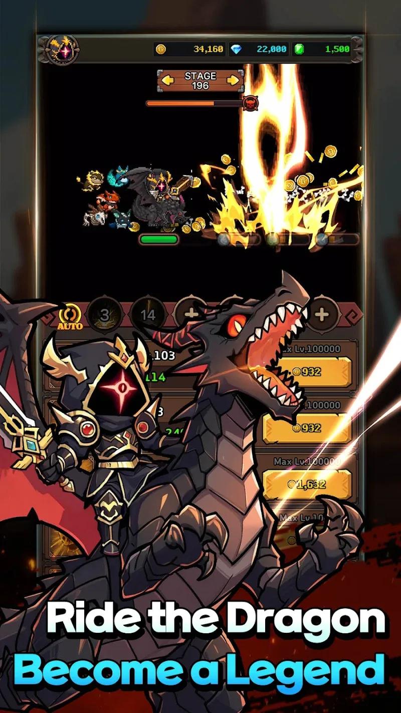 Dragon Slayer : Pixel Idle RPG Screenshot 2