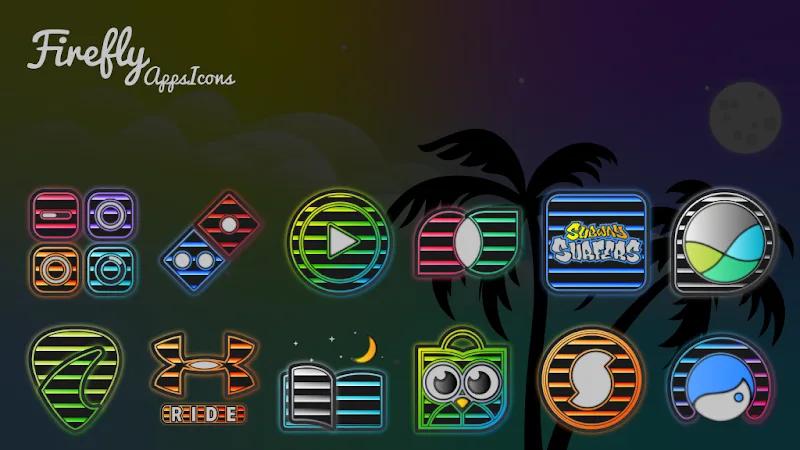 Firefly Neon Icon Pack Screenshot 4