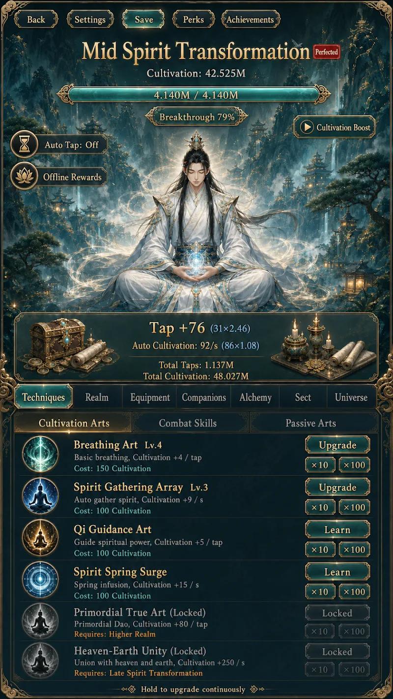 Idle Cultivation Screenshot 3