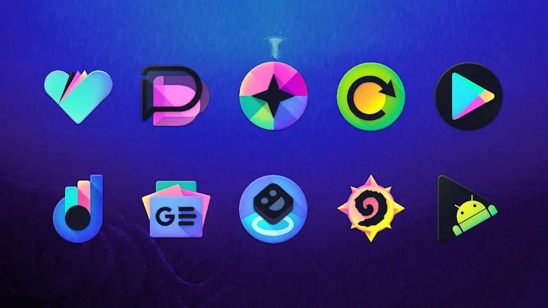 Kraken - Dark Icon Pack Screenshot 1
