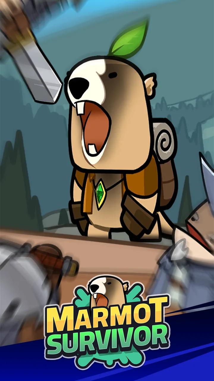 Marmot Survivor : Roguelike Screenshot 1