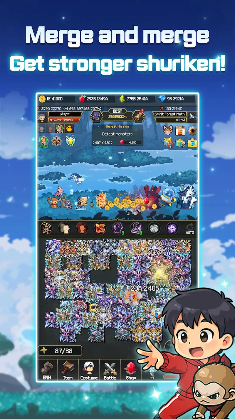 Merge Ninja Star 2 Screenshot 3