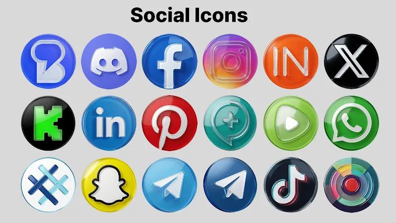 OneUi Glossy Icons Screenshot 3