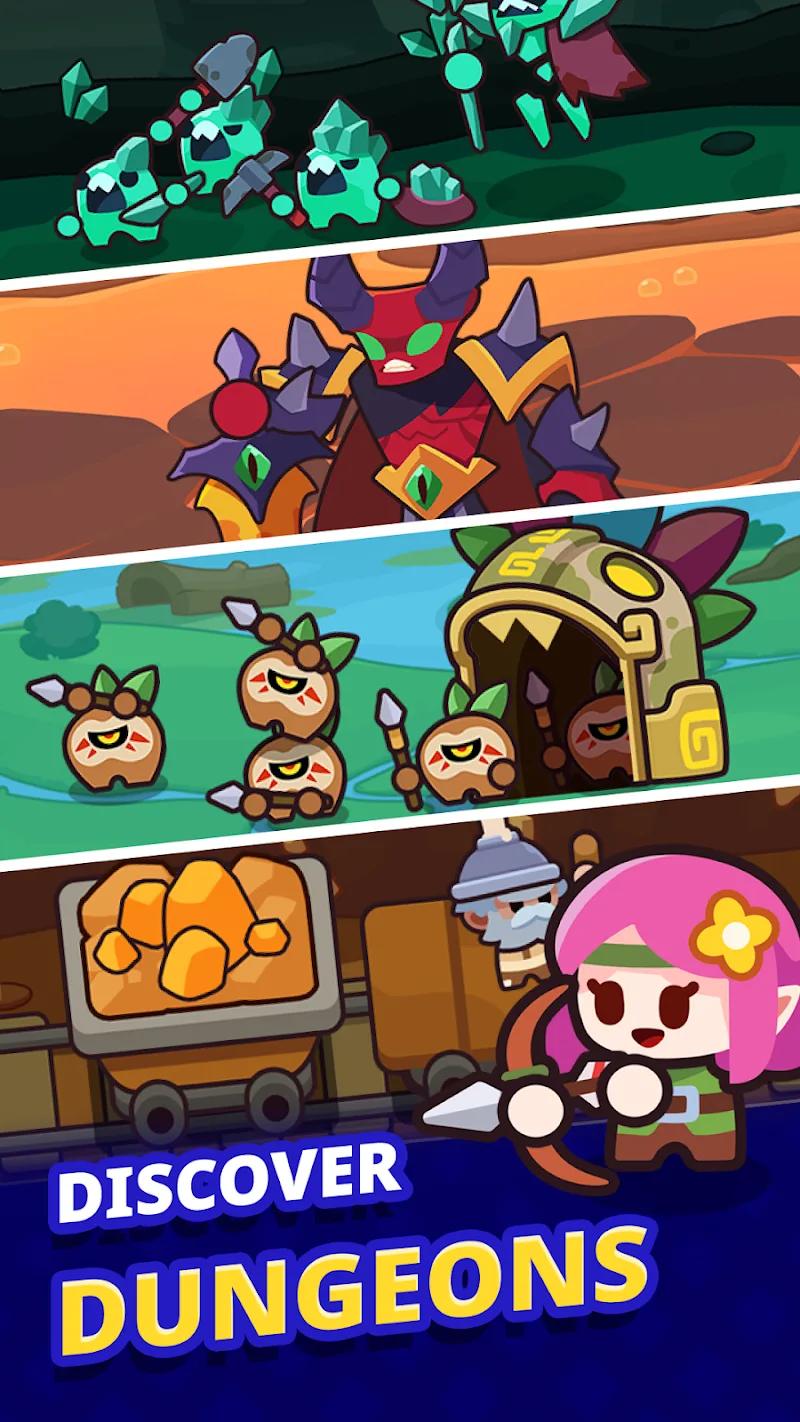 Tiny Knightfall: Idle RPG Game Screenshot 2