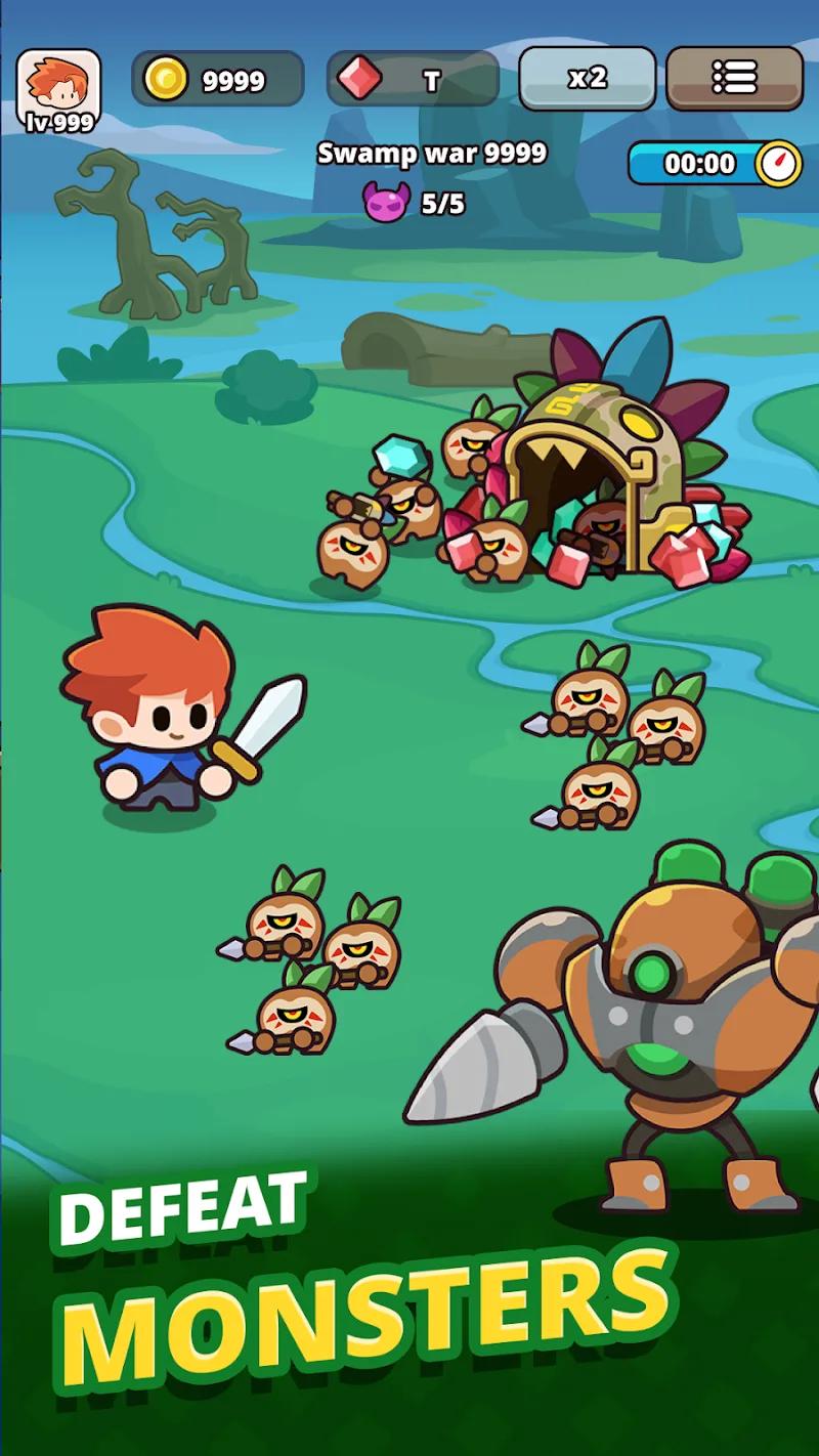 Tiny Knightfall: Idle RPG Game Screenshot 3