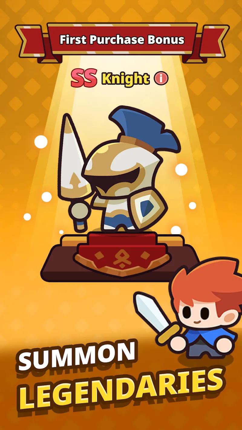 Tiny Knightfall: Idle RPG Game Screenshot 4