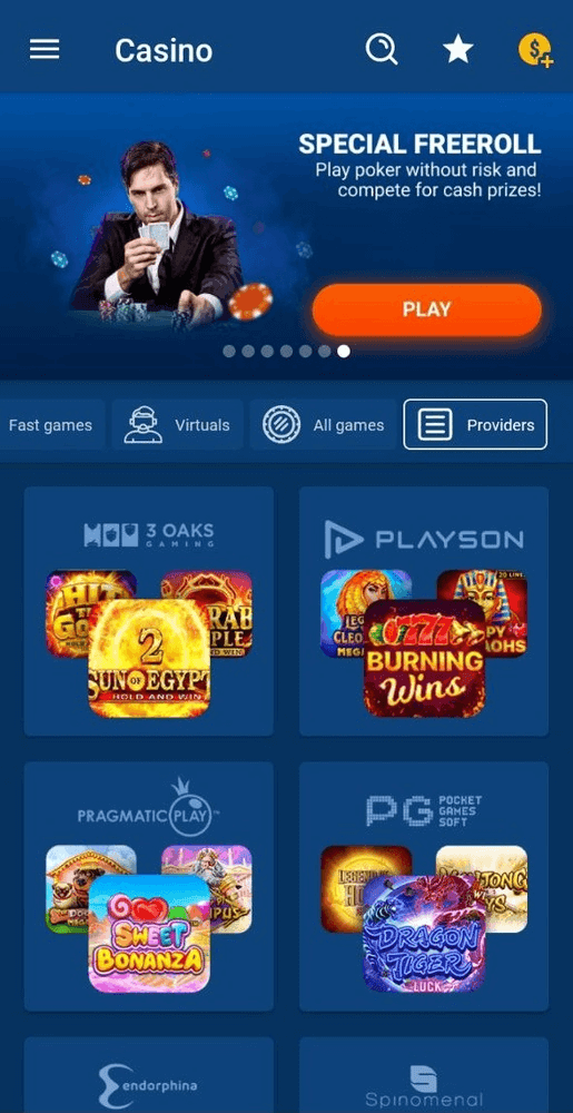 Mostbet Screenshot 3