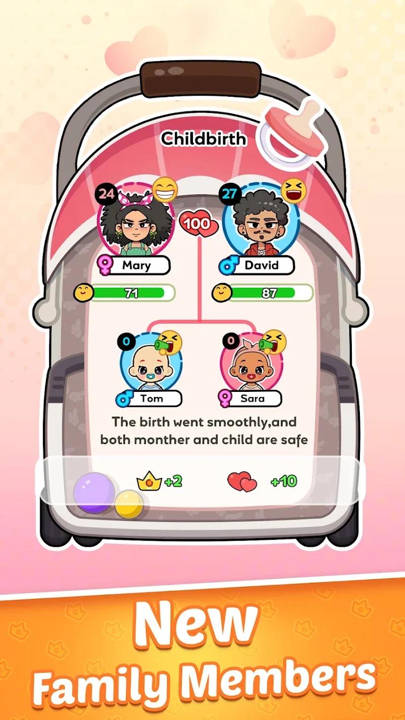 Family Go! - Lifetime Sim game Screenshot 4