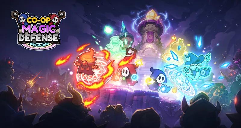 Magic Defense: Co-op Wizard TD Screenshot 1