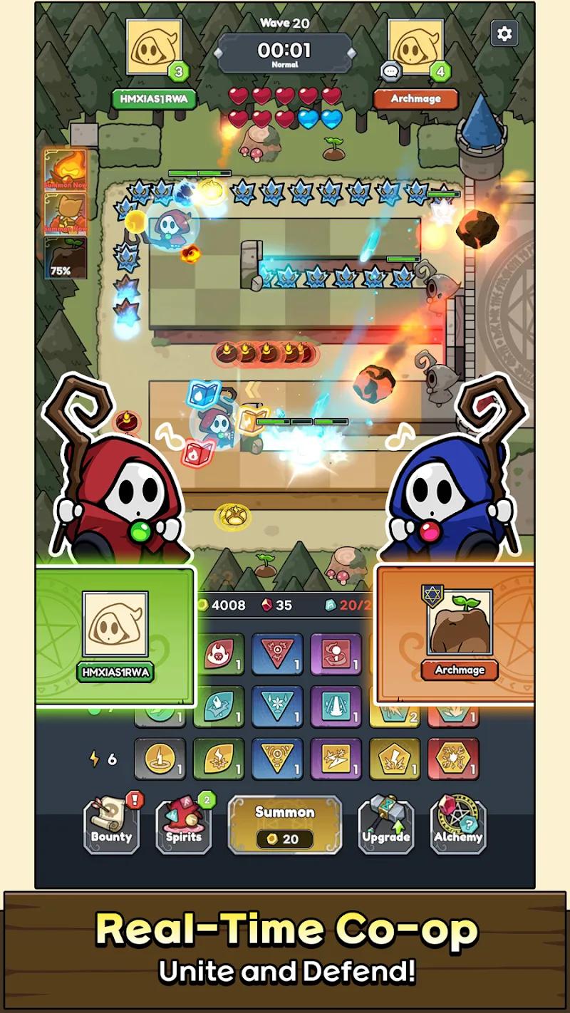 Magic Defense: Co-op Wizard TD Screenshot 2