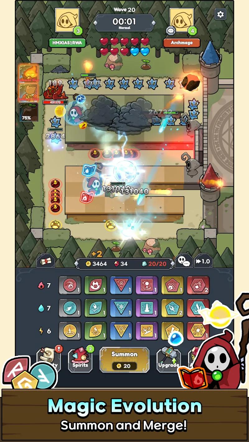 Magic Defense: Co-op Wizard TD Screenshot 3