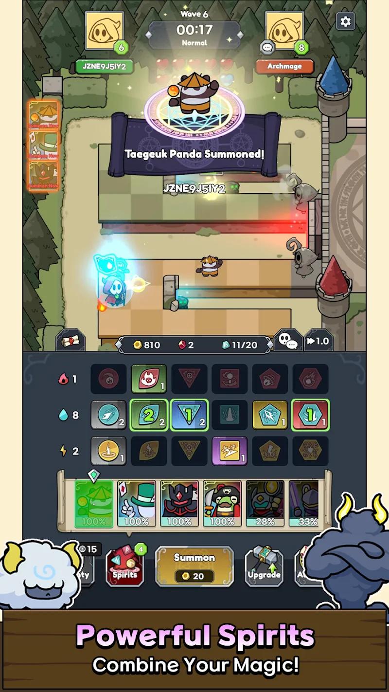 Magic Defense: Co-op Wizard TD Screenshot 4
