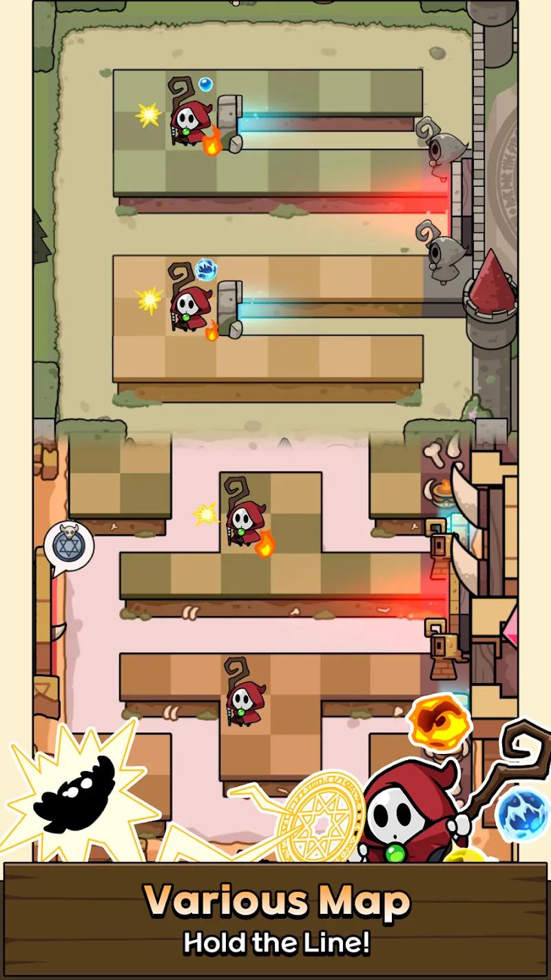 Magic Defense: Co-op Wizard TD Screenshot 5